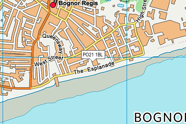 PO21 1BL map - OS VectorMap District (Ordnance Survey) PO21 1BL map - OS VectorMap District (Ordnance Survey)