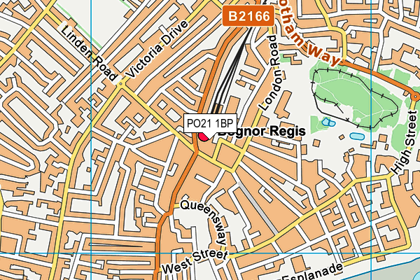 PO21 1BP map - OS VectorMap District (Ordnance Survey) PO21 1BP map - OS VectorMap District (Ordnance Survey)