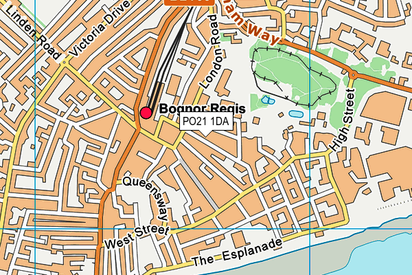 PO21 1DA map - OS VectorMap District (Ordnance Survey) PO21 1DA map - OS VectorMap District (Ordnance Survey)