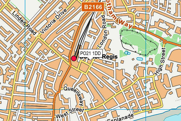 PO21 1DD map - OS VectorMap District (Ordnance Survey) PO21 1DD map - OS VectorMap District (Ordnance Survey)