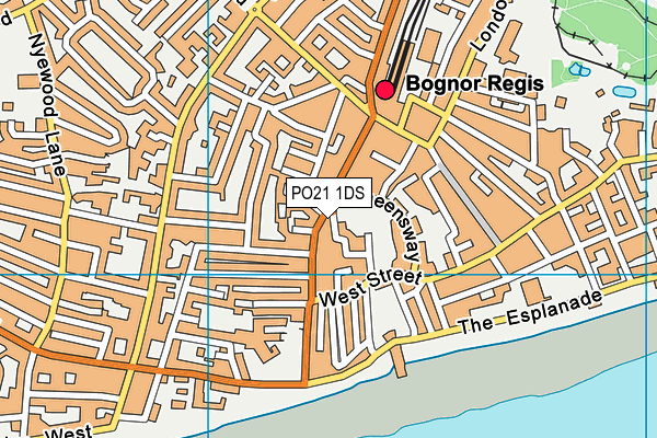 PO21 1DS map - OS VectorMap District (Ordnance Survey) PO21 1DS map - OS VectorMap District (Ordnance Survey)