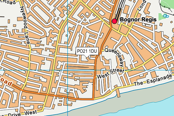 PO21 1DU map - OS VectorMap District (Ordnance Survey) PO21 1DU map - OS VectorMap District (Ordnance Survey)