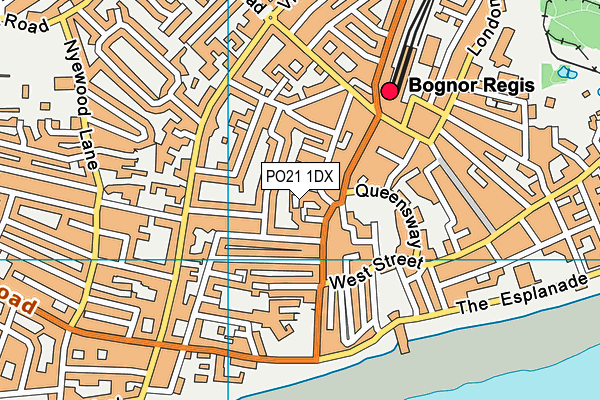 PO21 1DX map - OS VectorMap District (Ordnance Survey) PO21 1DX map - OS VectorMap District (Ordnance Survey)