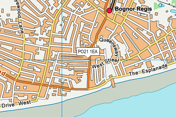 PO21 1EA map - OS VectorMap District (Ordnance Survey) PO21 1EA map - OS VectorMap District (Ordnance Survey)
