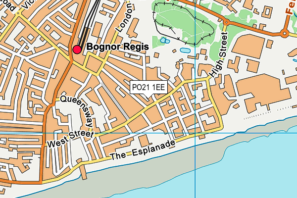 PO21 1EE map - OS VectorMap District (Ordnance Survey) PO21 1EE map - OS VectorMap District (Ordnance Survey)