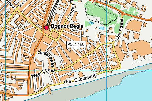 PO21 1EU map - OS VectorMap District (Ordnance Survey) PO21 1EU map - OS VectorMap District (Ordnance Survey)