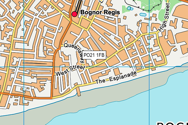 PO21 1FB map - OS VectorMap District (Ordnance Survey) PO21 1FB map - OS VectorMap District (Ordnance Survey)