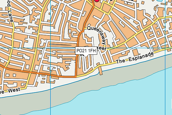 PO21 1FH map - OS VectorMap District (Ordnance Survey) PO21 1FH map - OS VectorMap District (Ordnance Survey)