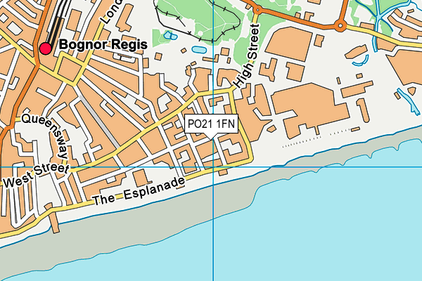 PO21 1FN map - OS VectorMap District (Ordnance Survey) PO21 1FN map - OS VectorMap District (Ordnance Survey)