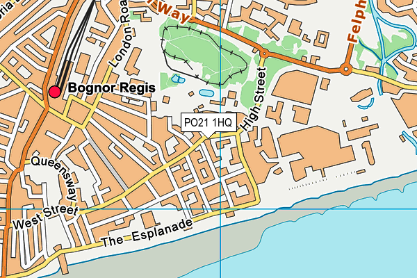 PO21 1HQ map - OS VectorMap District (Ordnance Survey) PO21 1HQ map - OS VectorMap District (Ordnance Survey)