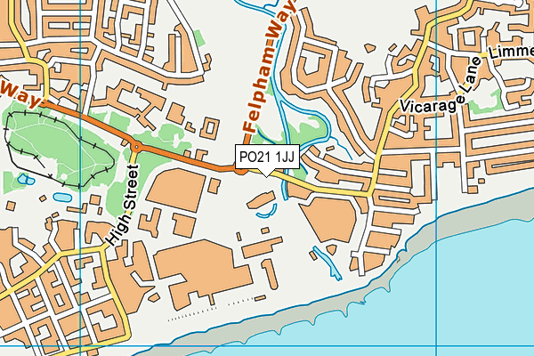 PO21 1JJ map - OS VectorMap District (Ordnance Survey) PO21 1JJ map - OS VectorMap District (Ordnance Survey)