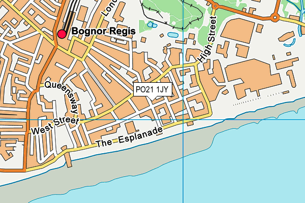 PO21 1JY map - OS VectorMap District (Ordnance Survey) PO21 1JY map - OS VectorMap District (Ordnance Survey)