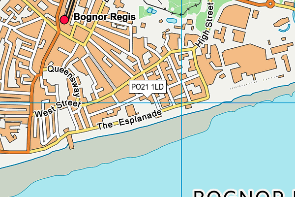 PO21 1LD map - OS VectorMap District (Ordnance Survey) PO21 1LD map - OS VectorMap District (Ordnance Survey)