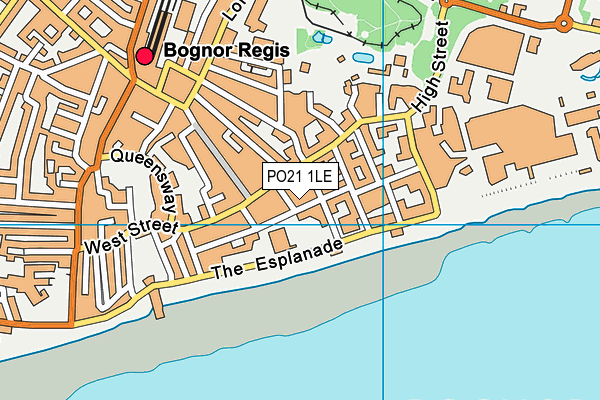 PO21 1LE map - OS VectorMap District (Ordnance Survey) PO21 1LE map - OS VectorMap District (Ordnance Survey)