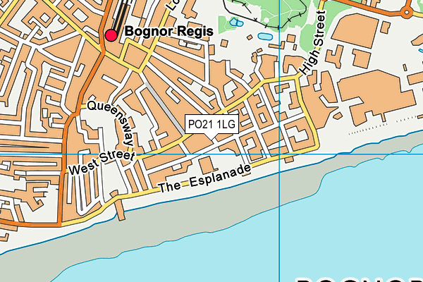 PO21 1LG map - OS VectorMap District (Ordnance Survey) PO21 1LG map - OS VectorMap District (Ordnance Survey)