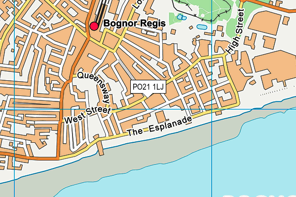 PO21 1LJ map - OS VectorMap District (Ordnance Survey) PO21 1LJ map - OS VectorMap District (Ordnance Survey)