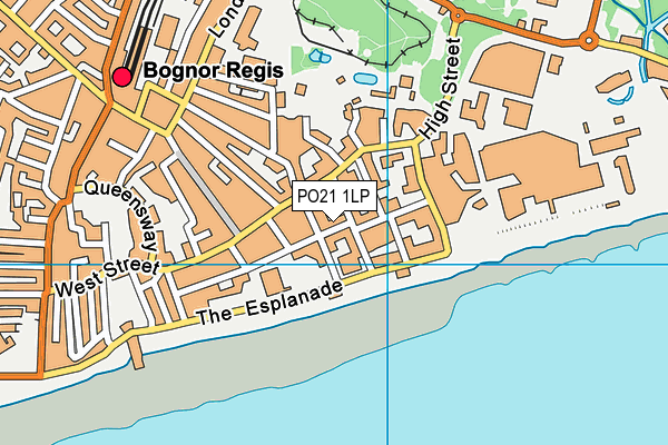 PO21 1LP map - OS VectorMap District (Ordnance Survey) PO21 1LP map - OS VectorMap District (Ordnance Survey)