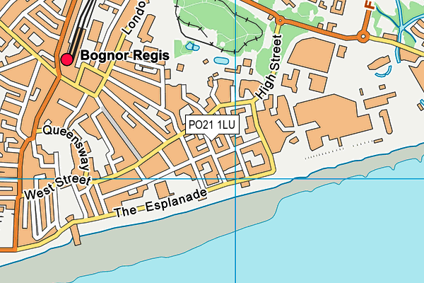 PO21 1LU map - OS VectorMap District (Ordnance Survey) PO21 1LU map - OS VectorMap District (Ordnance Survey)