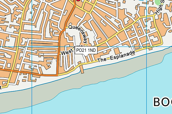 PO21 1ND map - OS VectorMap District (Ordnance Survey) PO21 1ND map - OS VectorMap District (Ordnance Survey)