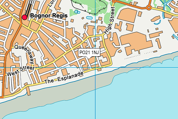 PO21 1NJ map - OS VectorMap District (Ordnance Survey) PO21 1NJ map - OS VectorMap District (Ordnance Survey)