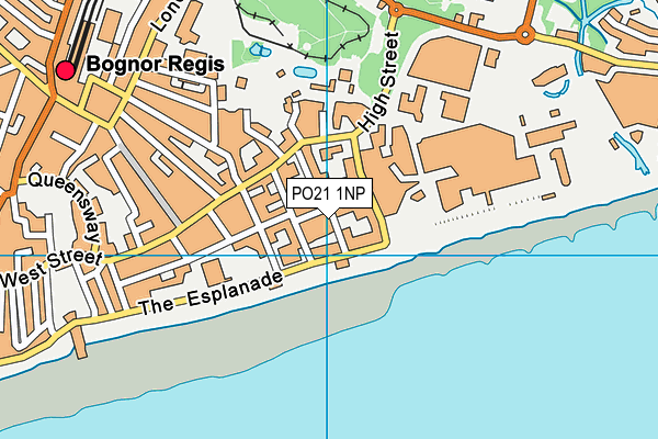 PO21 1NP map - OS VectorMap District (Ordnance Survey) PO21 1NP map - OS VectorMap District (Ordnance Survey)