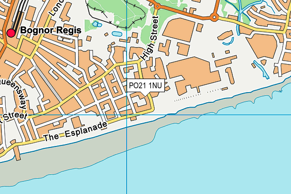 PO21 1NU map - OS VectorMap District (Ordnance Survey) PO21 1NU map - OS VectorMap District (Ordnance Survey)