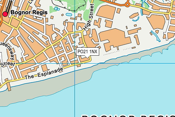 PO21 1NX map - OS VectorMap District (Ordnance Survey) PO21 1NX map - OS VectorMap District (Ordnance Survey)