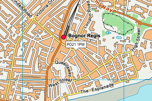PO21 1PW map - OS VectorMap District (Ordnance Survey) PO21 1PW map - OS VectorMap District (Ordnance Survey)
