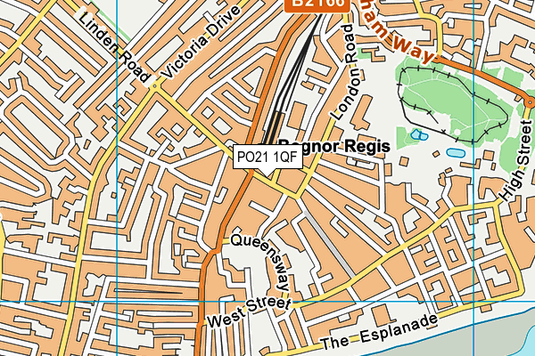 PO21 1QF map - OS VectorMap District (Ordnance Survey) PO21 1QF map - OS VectorMap District (Ordnance Survey)