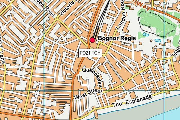 PO21 1QH map - OS VectorMap District (Ordnance Survey) PO21 1QH map - OS VectorMap District (Ordnance Survey)