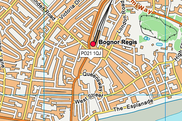 PO21 1QJ map - OS VectorMap District (Ordnance Survey) PO21 1QJ map - OS VectorMap District (Ordnance Survey)