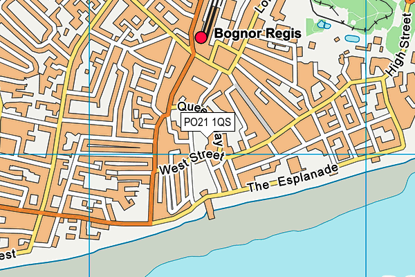 PO21 1QS map - OS VectorMap District (Ordnance Survey) PO21 1QS map - OS VectorMap District (Ordnance Survey)