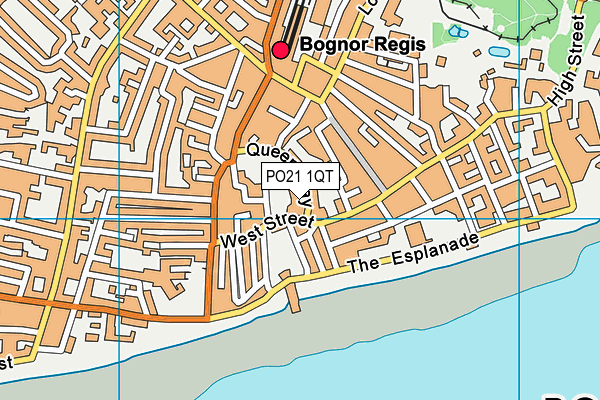 PO21 1QT map - OS VectorMap District (Ordnance Survey) PO21 1QT map - OS VectorMap District (Ordnance Survey)