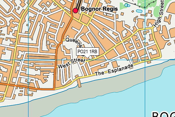 PO21 1RB map - OS VectorMap District (Ordnance Survey) PO21 1RB map - OS VectorMap District (Ordnance Survey)