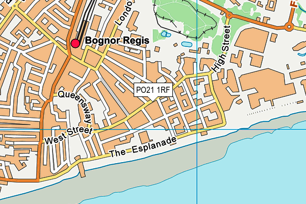 PO21 1RF map - OS VectorMap District (Ordnance Survey) PO21 1RF map - OS VectorMap District (Ordnance Survey)
