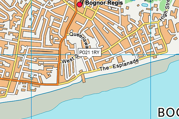 PO21 1RY map - OS VectorMap District (Ordnance Survey) PO21 1RY map - OS VectorMap District (Ordnance Survey)
