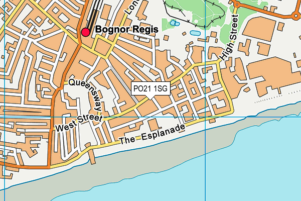 PO21 1SG map - OS VectorMap District (Ordnance Survey) PO21 1SG map - OS VectorMap District (Ordnance Survey)