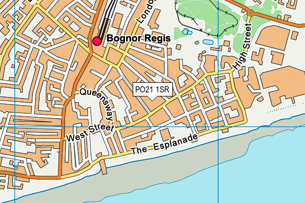 PO21 1SR map - OS VectorMap District (Ordnance Survey) PO21 1SR map - OS VectorMap District (Ordnance Survey)