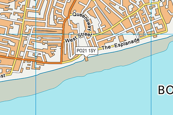 PO21 1SY map - OS VectorMap District (Ordnance Survey) PO21 1SY map - OS VectorMap District (Ordnance Survey)