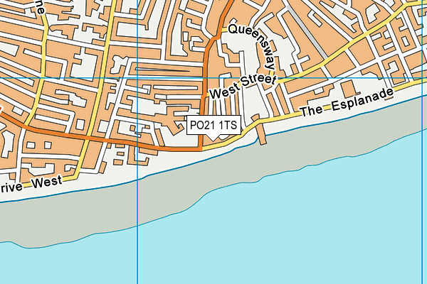 PO21 1TS map - OS VectorMap District (Ordnance Survey) PO21 1TS map - OS VectorMap District (Ordnance Survey)