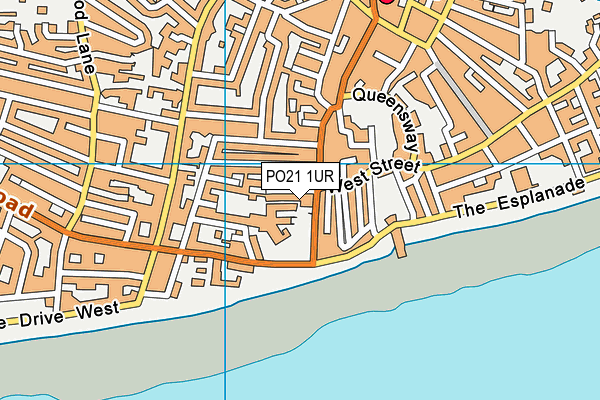 PO21 1UR map - OS VectorMap District (Ordnance Survey) PO21 1UR map - OS VectorMap District (Ordnance Survey)