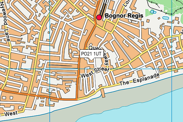 PO21 1UT map - OS VectorMap District (Ordnance Survey) PO21 1UT map - OS VectorMap District (Ordnance Survey)