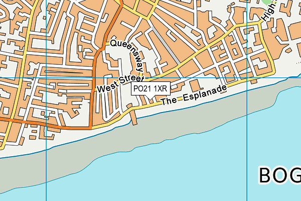 PO21 1XR map - OS VectorMap District (Ordnance Survey) PO21 1XR map - OS VectorMap District (Ordnance Survey)