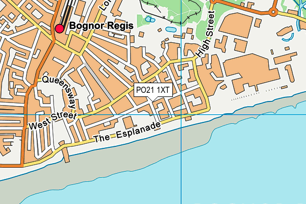 PO21 1XT map - OS VectorMap District (Ordnance Survey) PO21 1XT map - OS VectorMap District (Ordnance Survey)