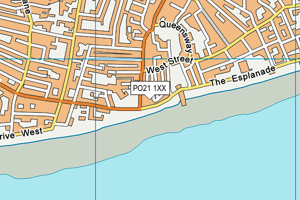 PO21 1XX map - OS VectorMap District (Ordnance Survey) PO21 1XX map - OS VectorMap District (Ordnance Survey)