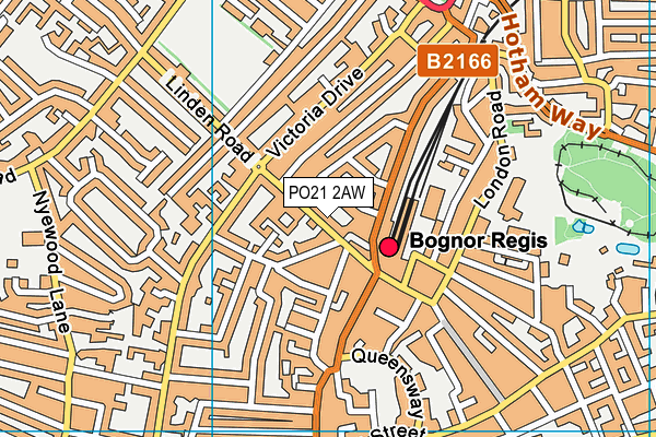 PO21 2AW map - OS VectorMap District (Ordnance Survey) PO21 2AW map - OS VectorMap District (Ordnance Survey)