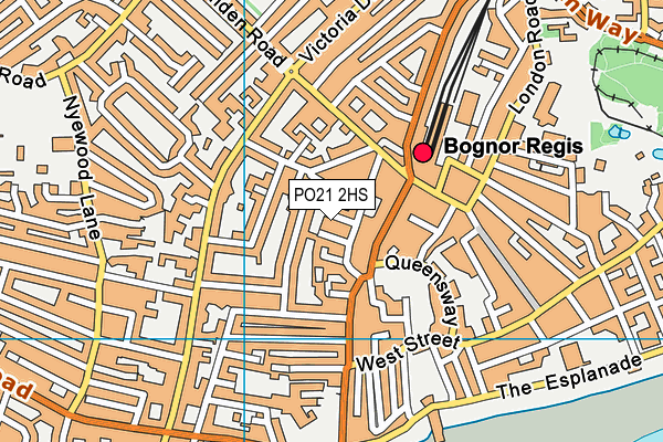 PO21 2HS map - OS VectorMap District (Ordnance Survey) PO21 2HS map - OS VectorMap District (Ordnance Survey)