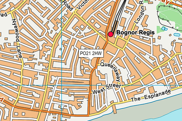 PO21 2HW map - OS VectorMap District (Ordnance Survey) PO21 2HW map - OS VectorMap District (Ordnance Survey)