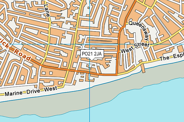 PO21 2JA map - OS VectorMap District (Ordnance Survey) PO21 2JA map - OS VectorMap District (Ordnance Survey)