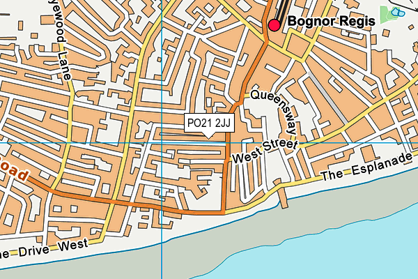 PO21 2JJ map - OS VectorMap District (Ordnance Survey) PO21 2JJ map - OS VectorMap District (Ordnance Survey)